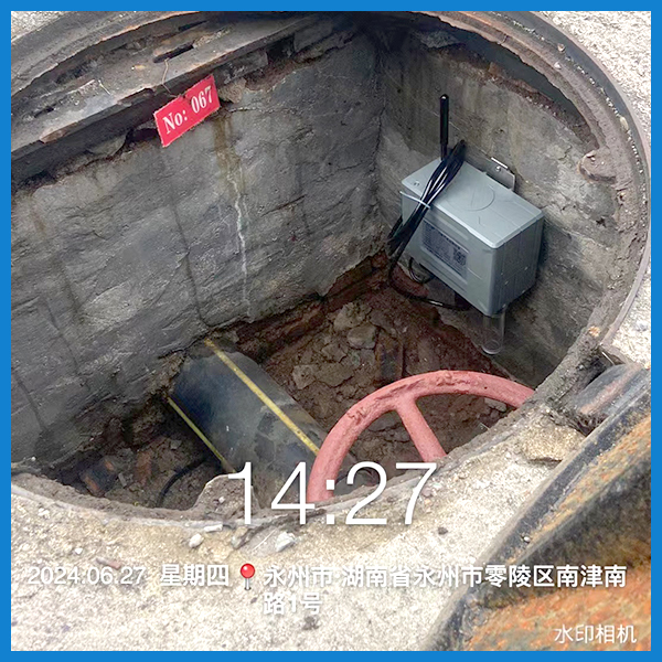 可燃气体探测终端现场安装3