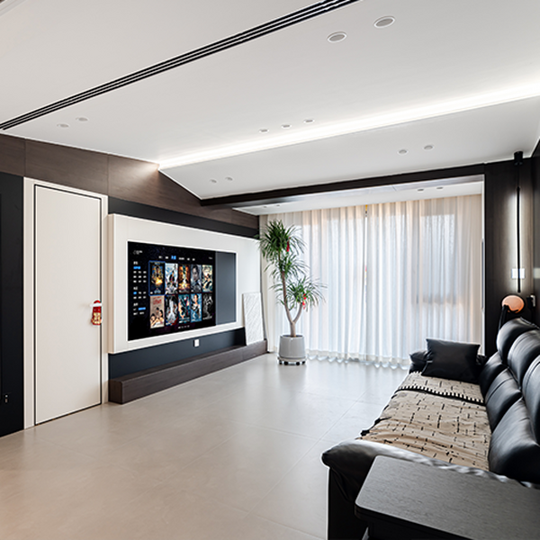 110㎡意式极简 沉稳质感与自然温度的碰撞