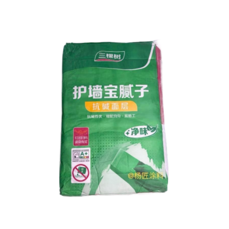 三棵树护墙宝抗碱面层腻子 15kg