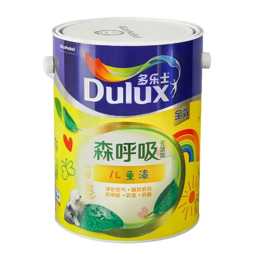 多乐士竹炭全效森呼吸无添加儿童漆5L