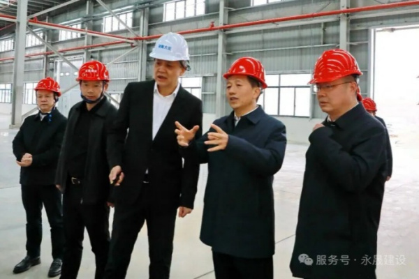 市委书记许忠建调研指导，怀化永晟承建会同县全竹利用产业示范基地项目获高度肯定！