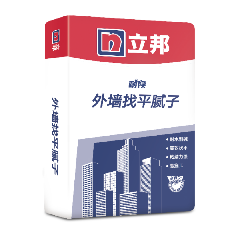 立邦耐候外墙找平腻子无-无白20KG