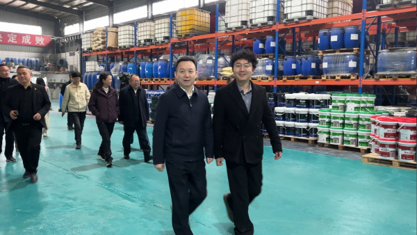 市委副书记.市长何朝晖莅临湖南维珂调研！