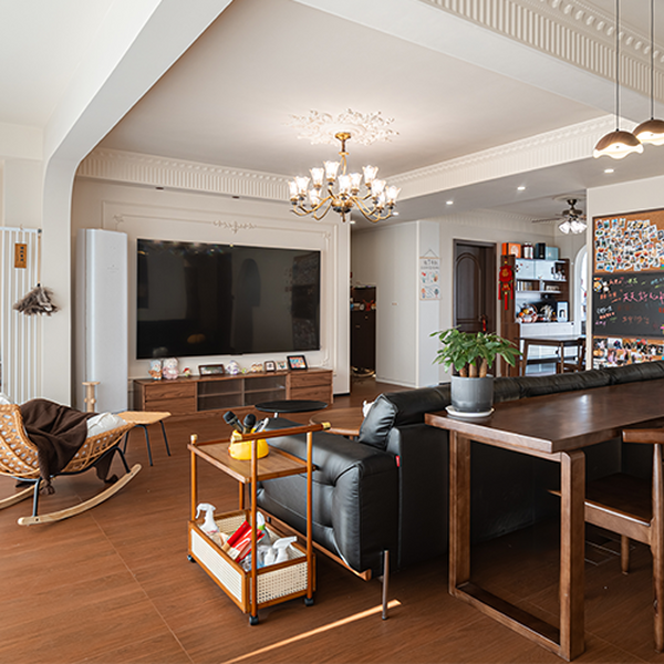 中古风装修 简洁复古