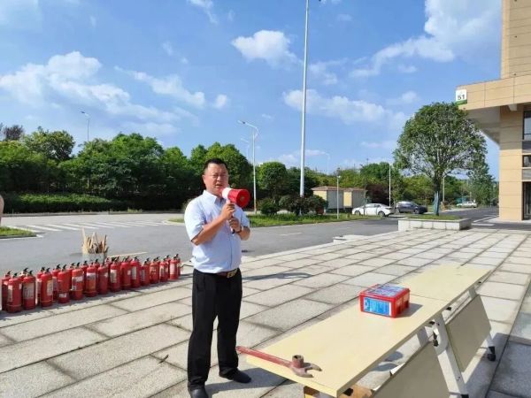 2023年5月19日，湘潭柏屹自主创新园2023年消防演练圆满举办！