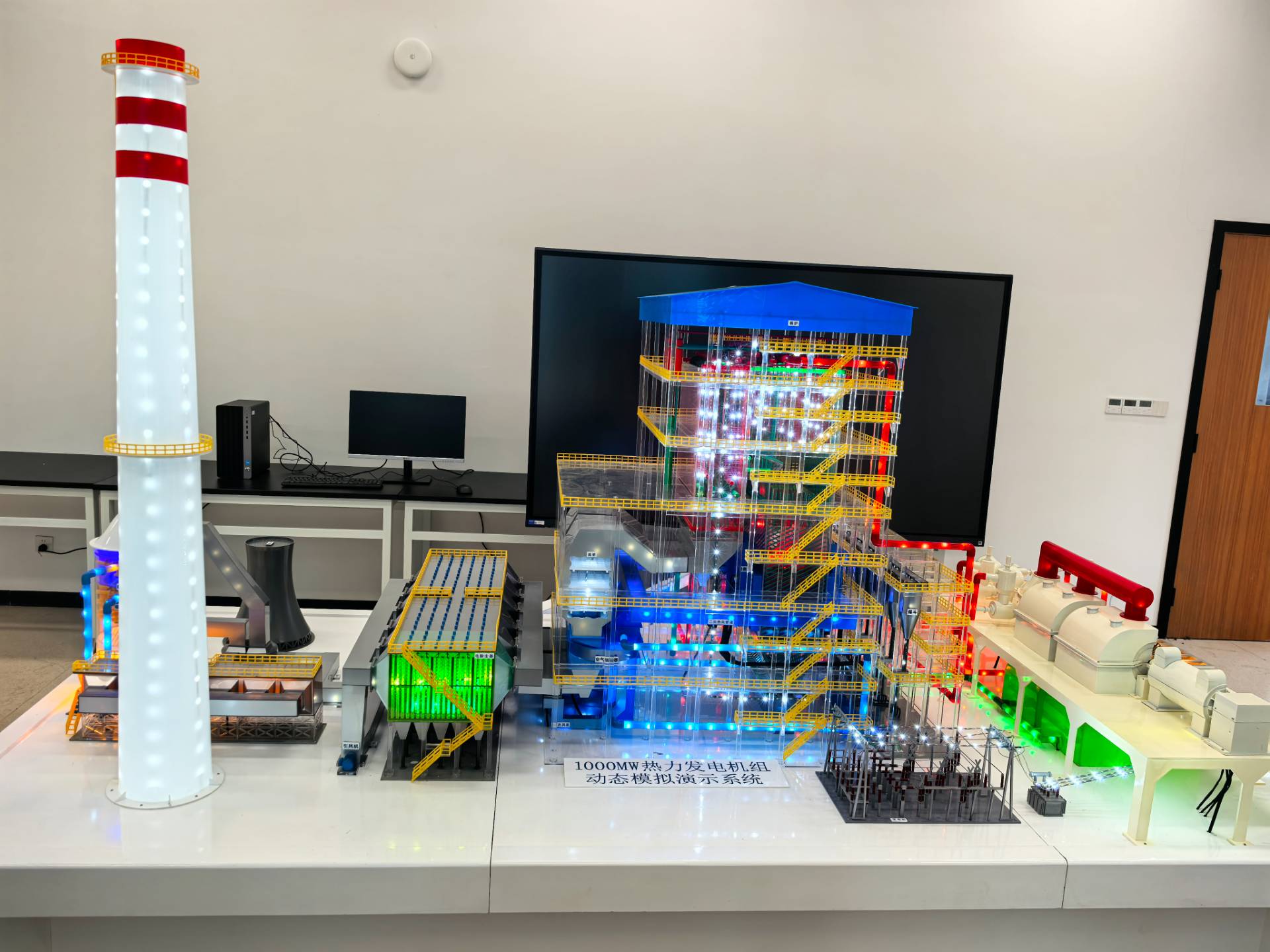 1000MW火力发电厂模型
