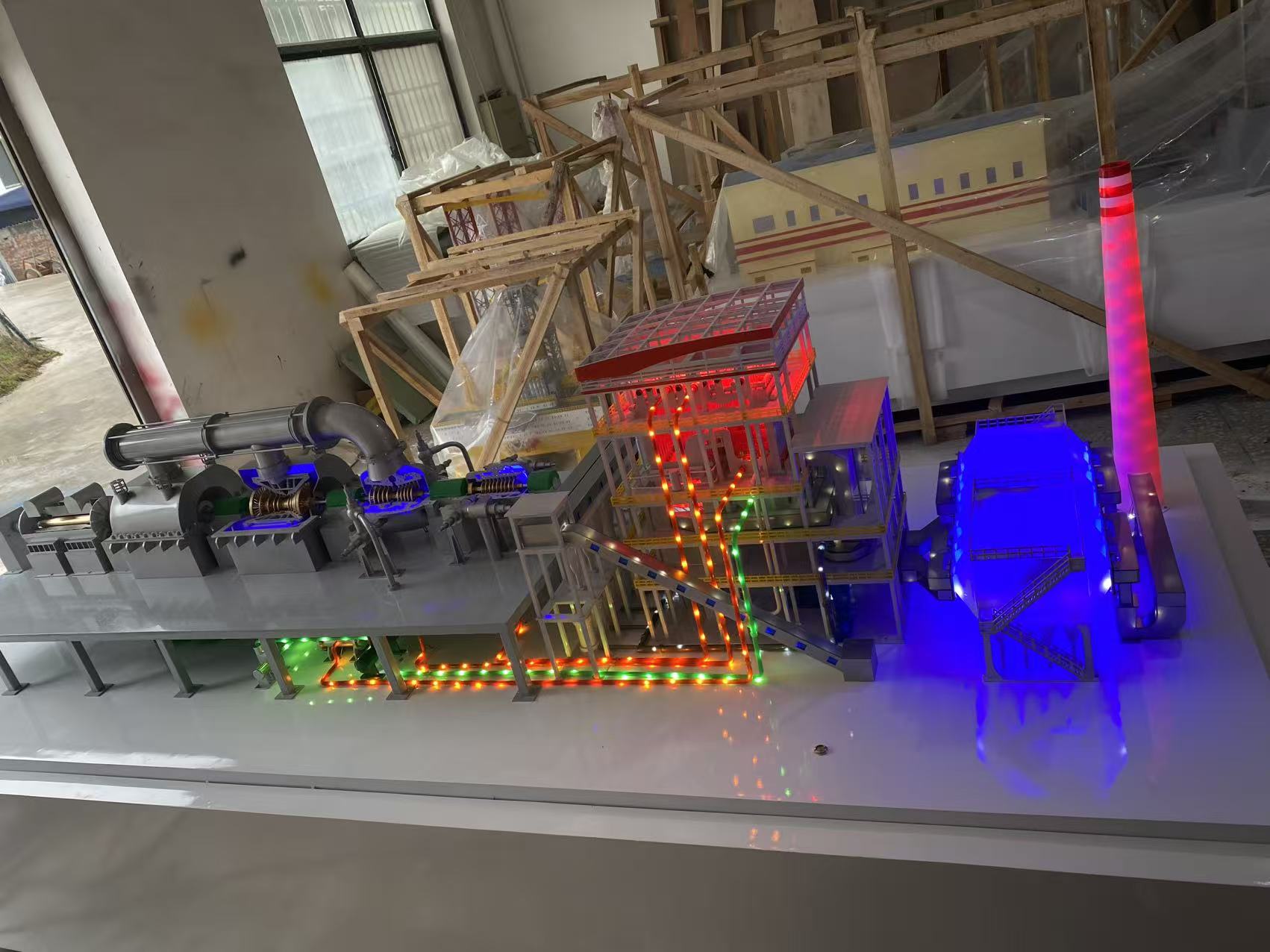 1000MW火力发电厂模型