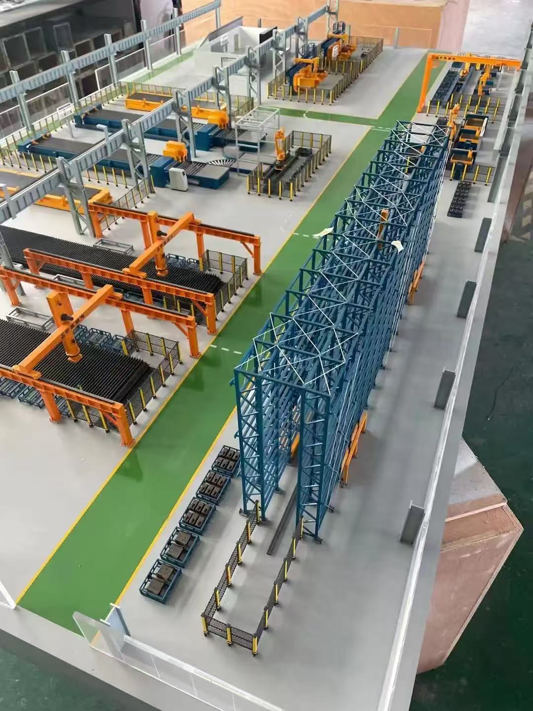 全自动化立体仓库模型