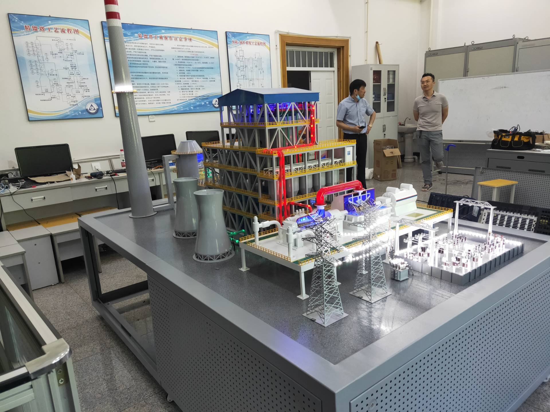 1000MW火力发电厂模型