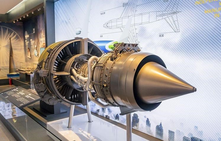 涡扇航空发动机模型