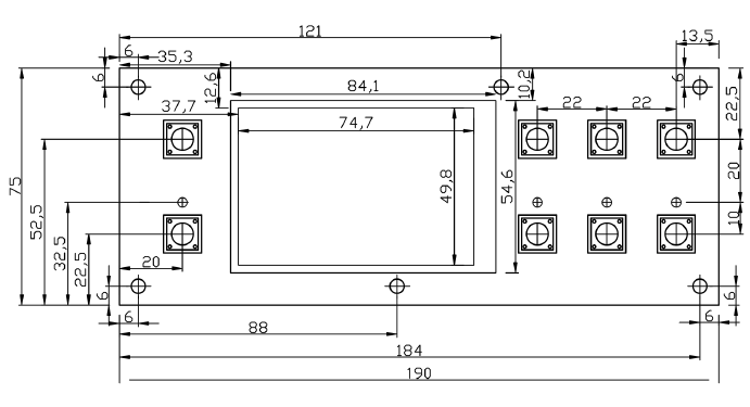 TCIP  4832  3.5寸尺寸