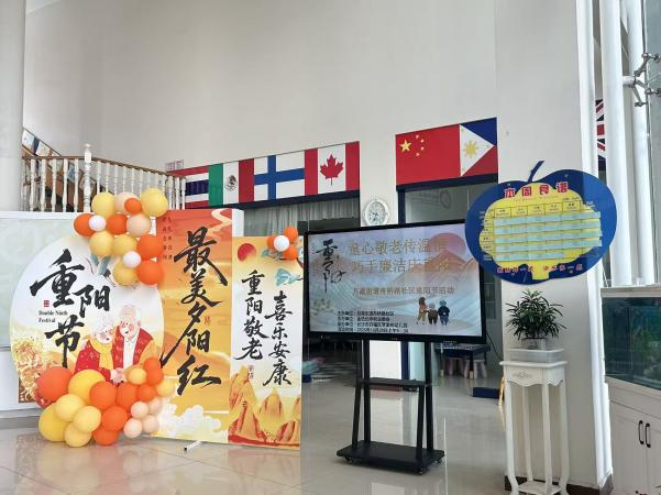 舟桥路社区送香包公益活动2