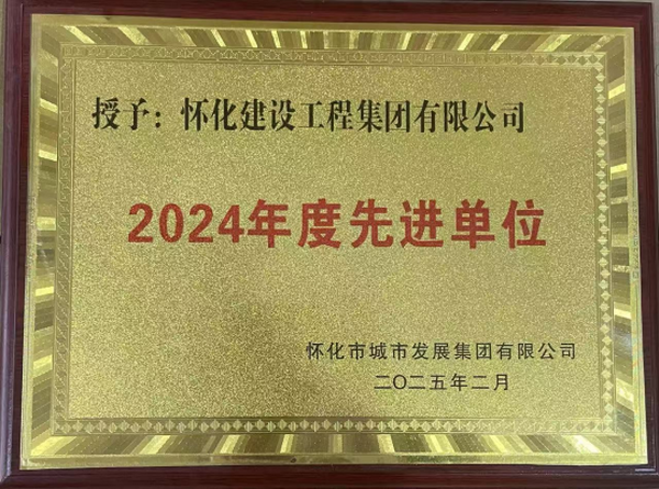 2024年度先进单位