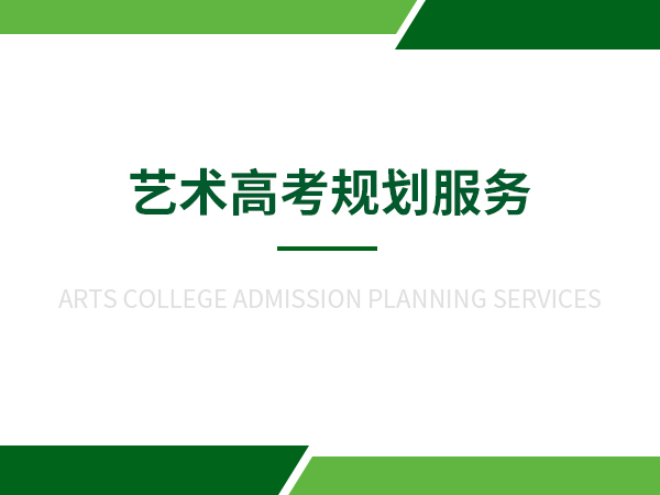 艺术高考规划服务