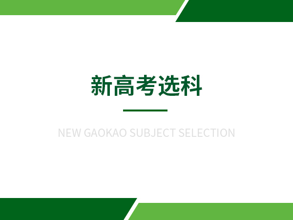新高考选科