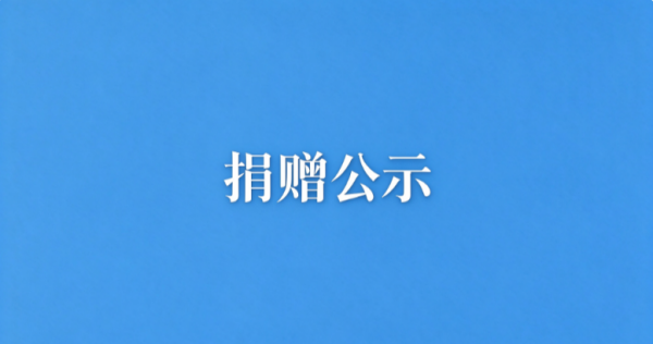 2025年捐赠收入明细